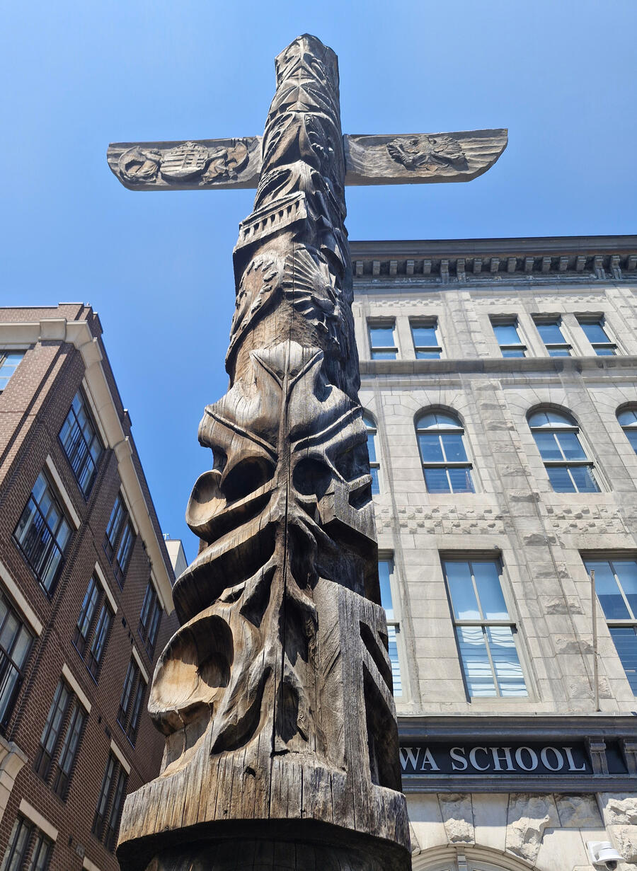 Totem in Downtown Ottawa